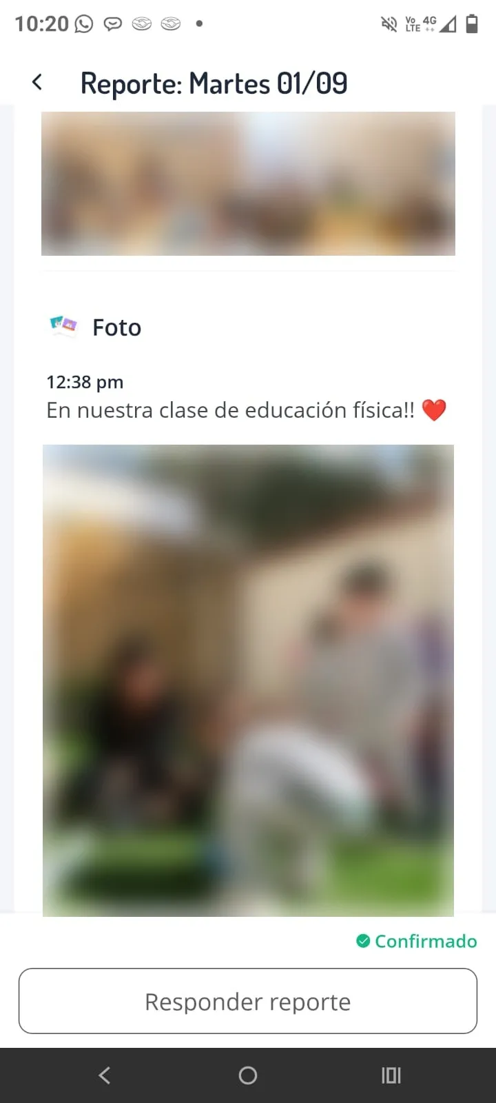 Captura de la app Cuaderno Rojo